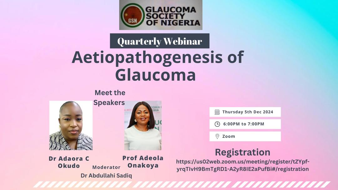 Aetiopathogenesis of glaucoma 
